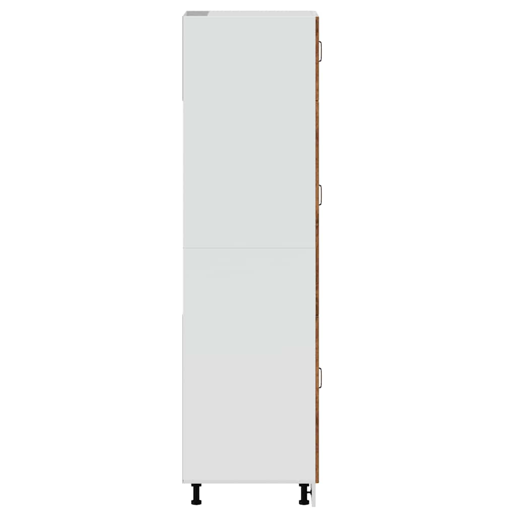 Armoire de cuisine Kalmar vieux bois bois d'ingénierie - XIOS