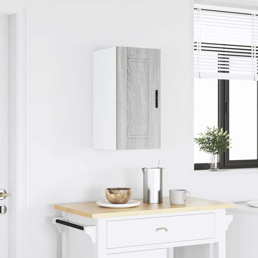 Armoire murale de cuisine Porto sonoma gris bois d'ingénierie Meubles de cuisine vidaXL