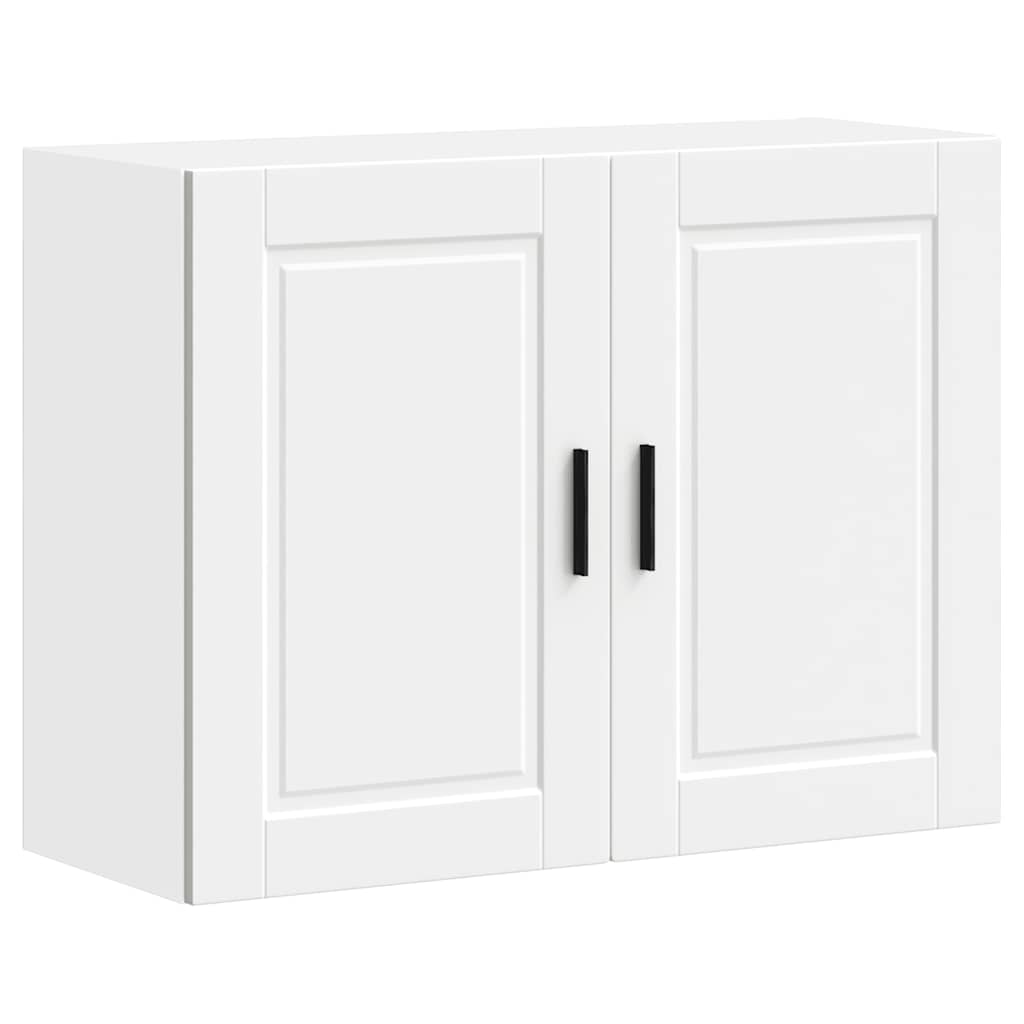 Armoire murale de cuisine Porto blanc bois d'ingénierie - XIOS