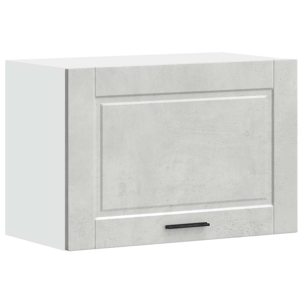 Armoire murale de cuisine Porto gris béton bois d'ingénierie Meubles de cuisine vidaXL