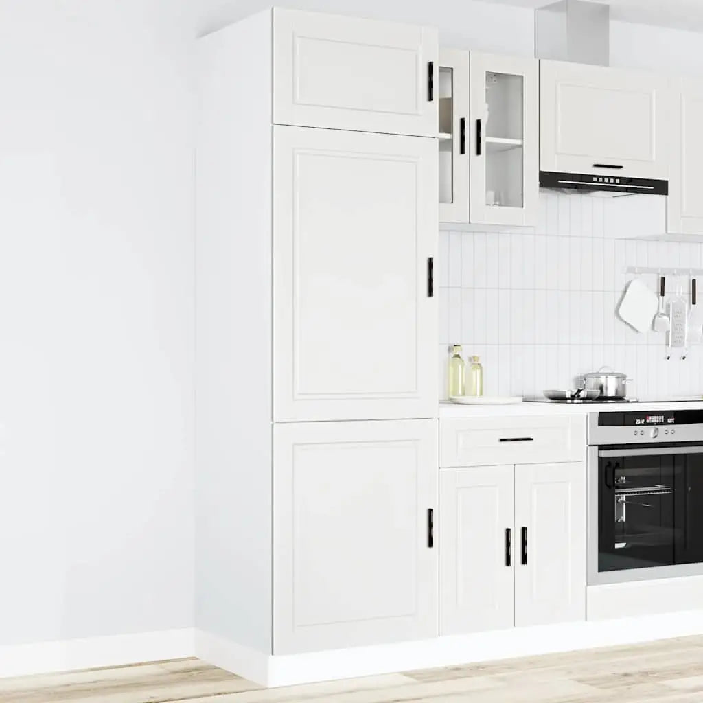 Armoire de cuisine Porto blanc bois d’ingénierie - XIOS