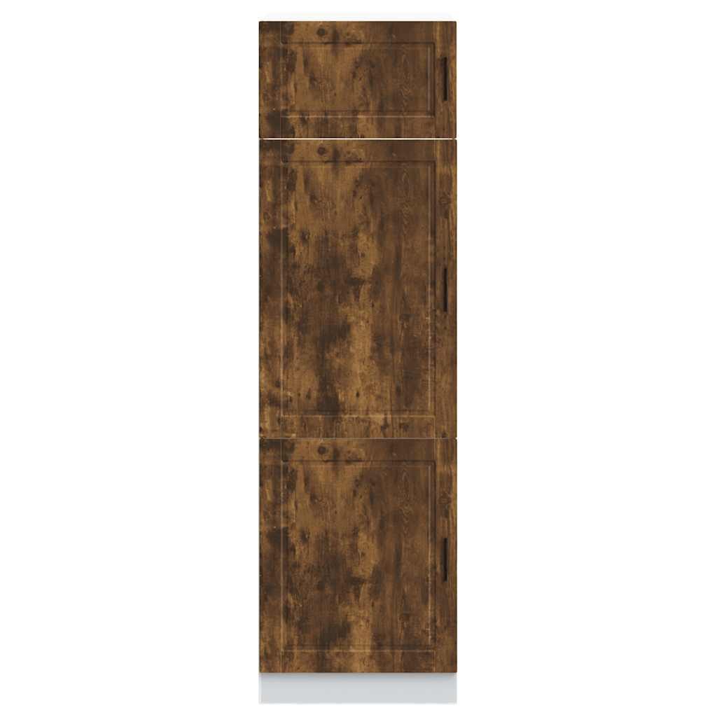 Armoire de cuisine Porto chêne fumé bois d'ingénierie - XIOS
