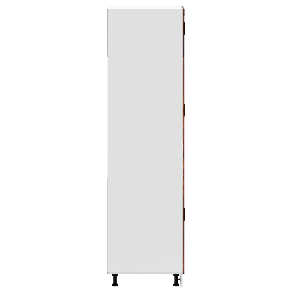 Armoire de cuisine Porto chêne fumé bois d'ingénierie - XIOS