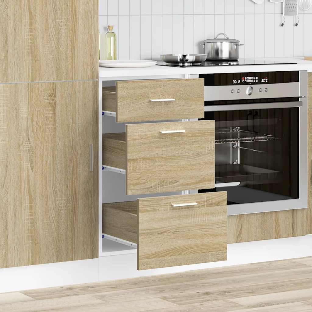 Meuble bas "Lyon" Chêne Sonoma 40 x 46 x 81,5 cm Bois d'ingénierie - XIOS