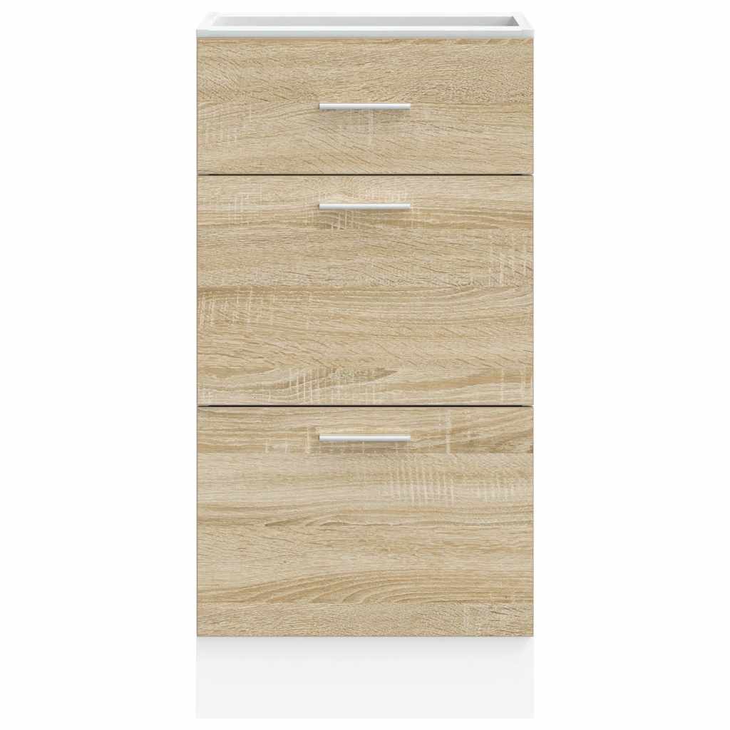 Meuble bas "Lyon" Chêne Sonoma 40 x 46 x 81,5 cm Bois d'ingénierie - XIOS