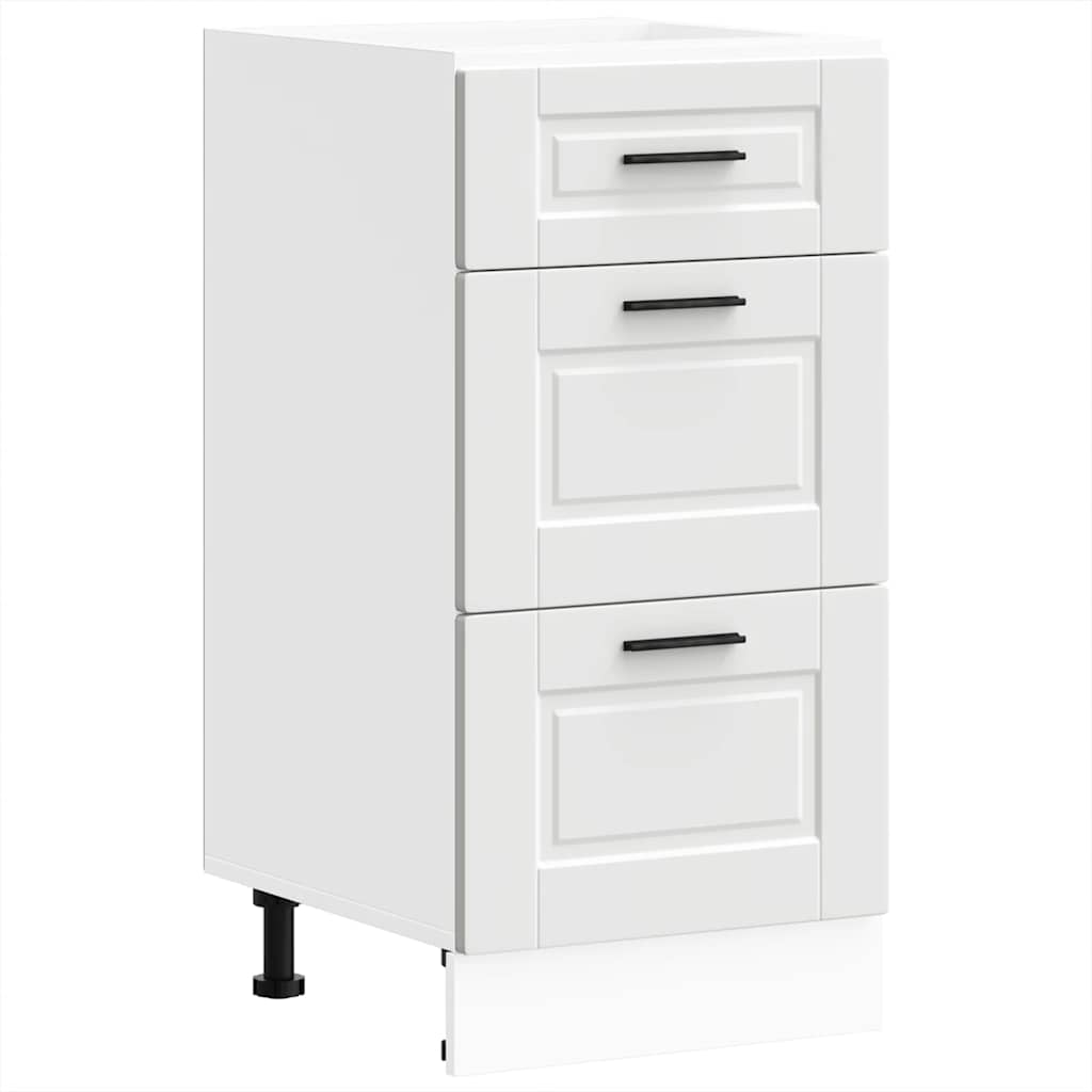 Armoire de cuisine Porto blanc bois d'ingénierie - XIOS