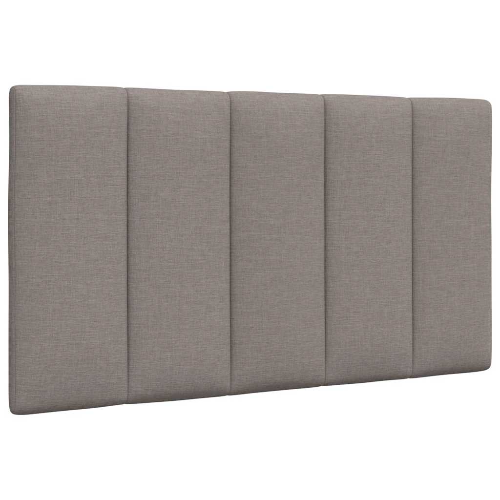 Cadre de lit sans matelas taupe 80x200 cm tissu - XIOS