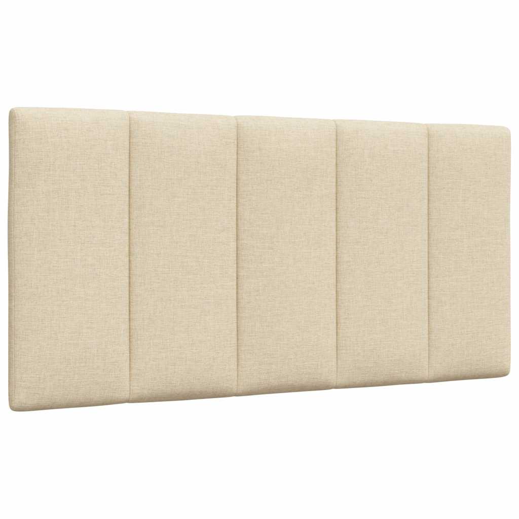 Cadre de lit sans matelas crème 100x200 cm tissu - XIOS