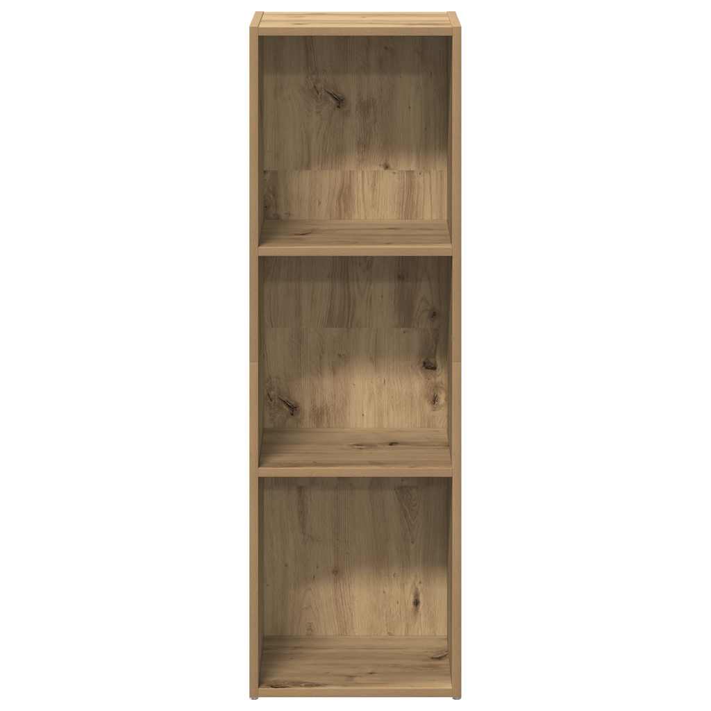 Bibliothèque chêne artisanal 36x30x114 cm bois d'ingénierie - XIOS