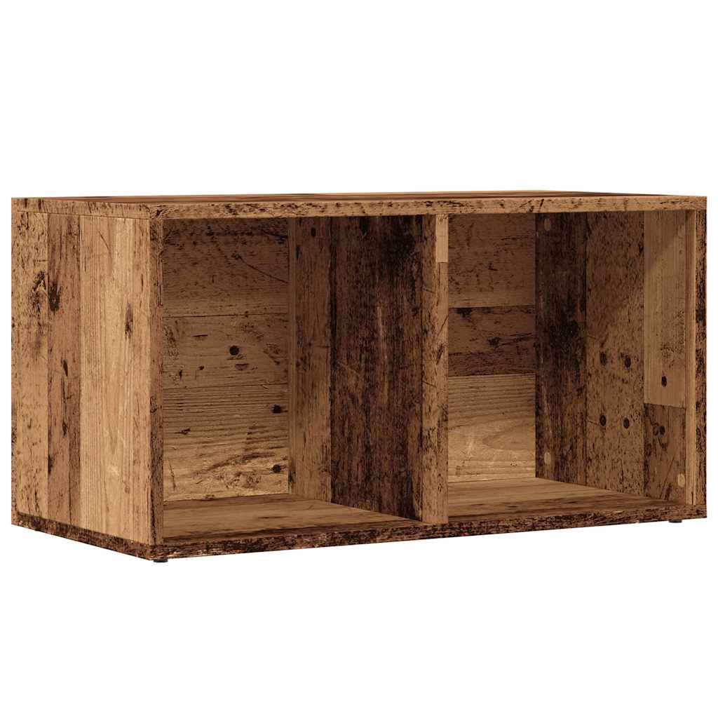 Boîtes de rangement LP vieux bois 69,5x34x36 cm bois ingénierie - XIOS