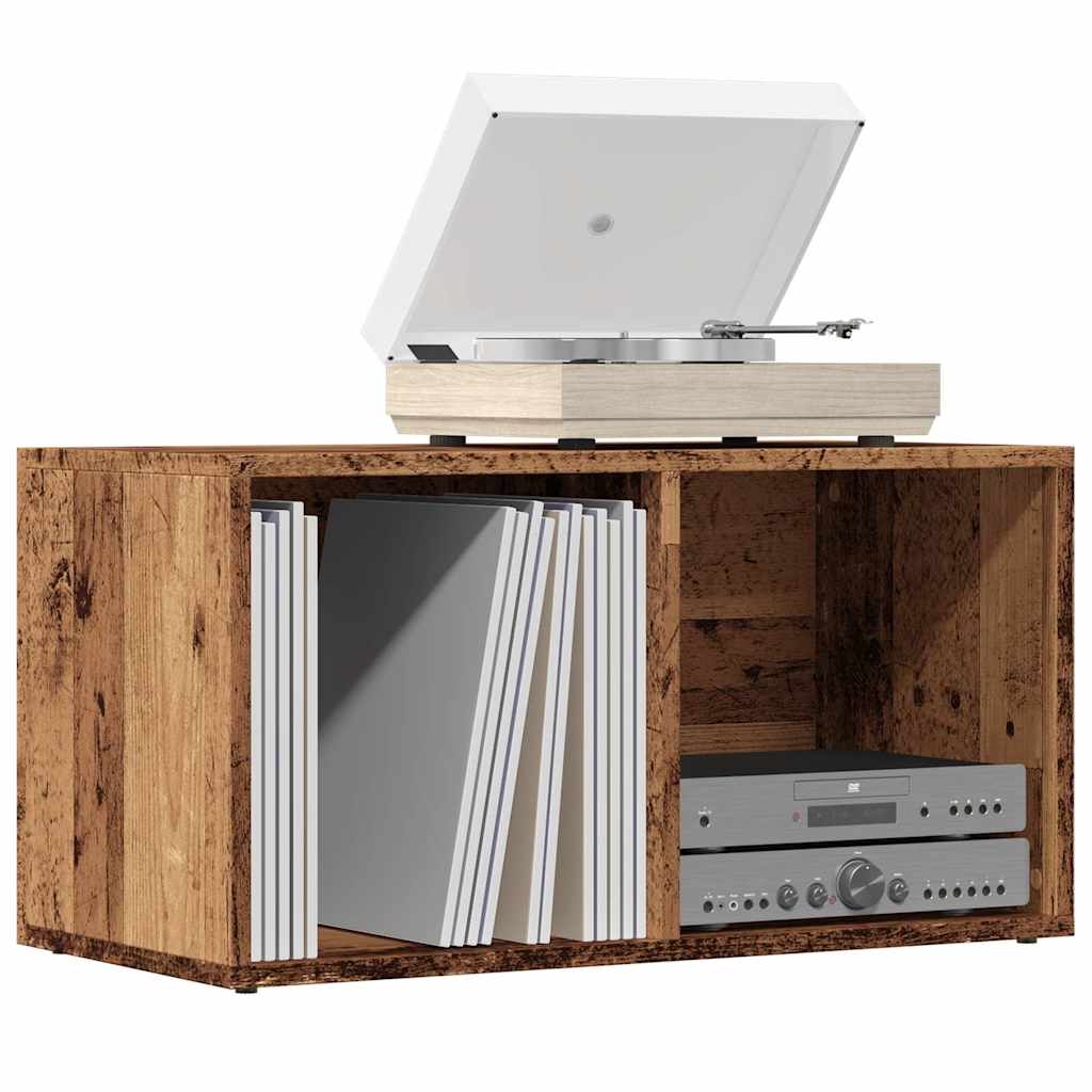 Boîtes de rangement LP vieux bois 69,5x34x36 cm bois ingénierie - XIOS
