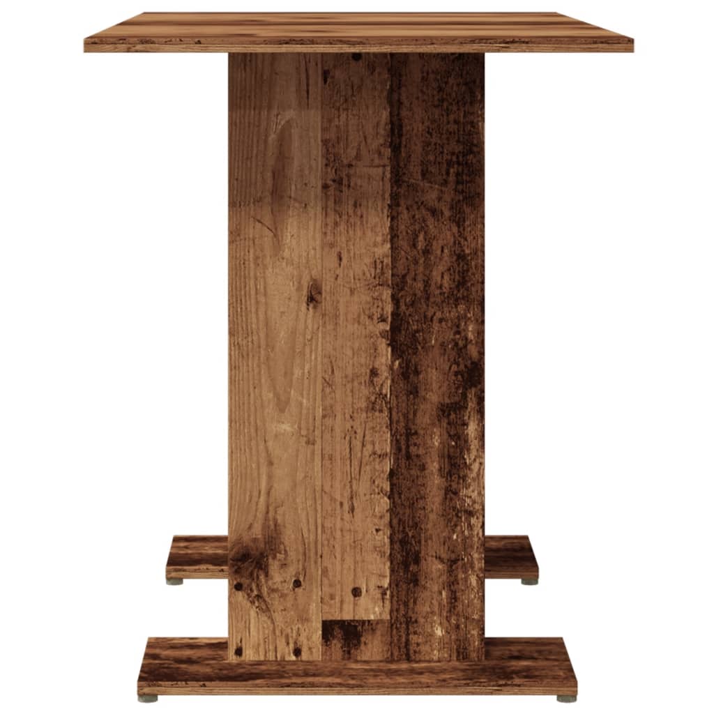 Table à manger vieux bois 110 x 60 x 75 cm bois ingénierie - XIOS