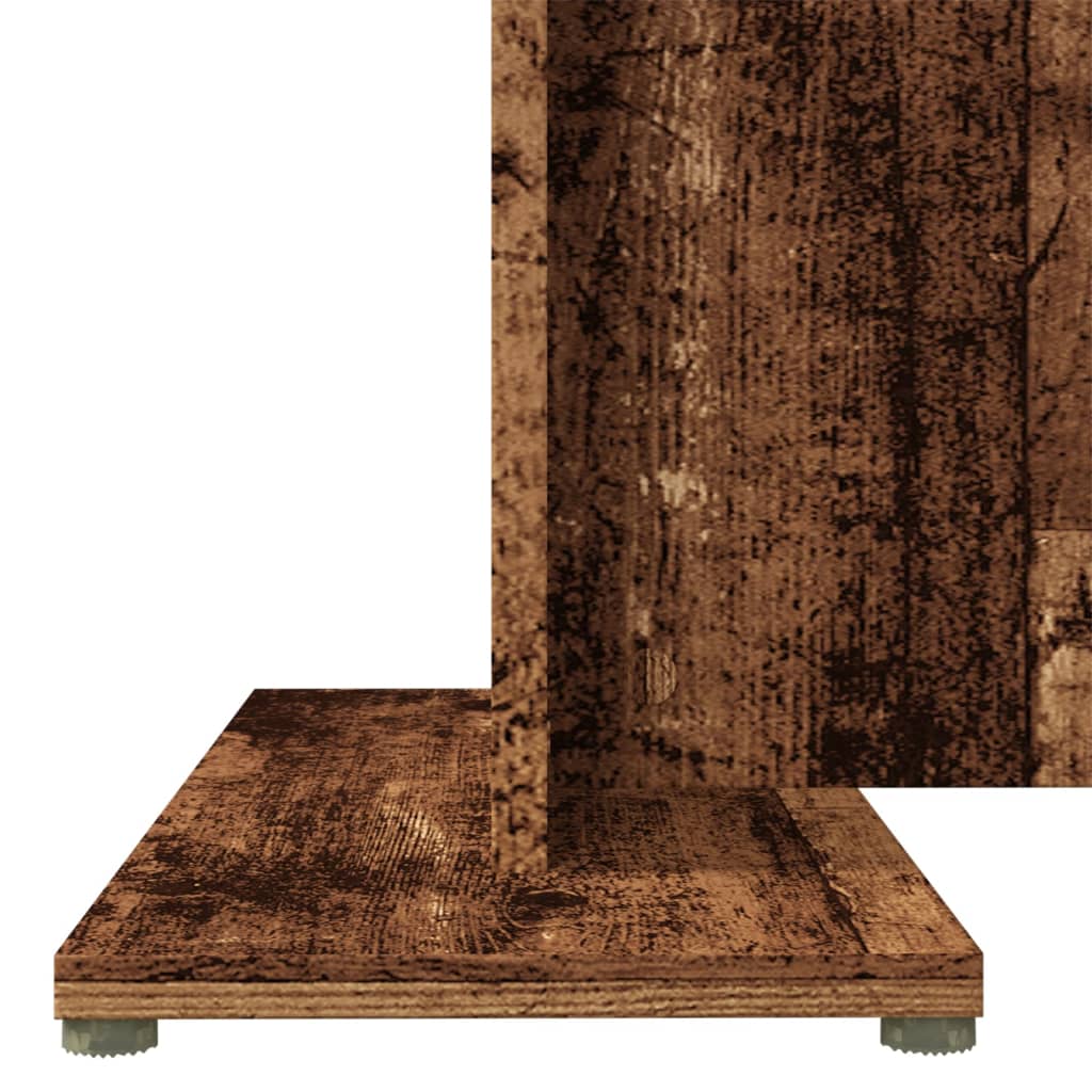 Table à manger vieux bois 110 x 60 x 75 cm bois ingénierie - XIOS