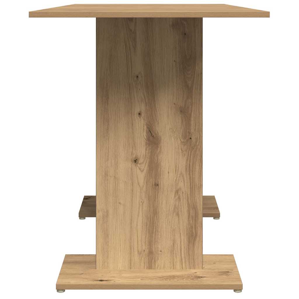 Table à manger chêne artisanal 110 x 60 x 75 cm bois ingénierie - XIOS