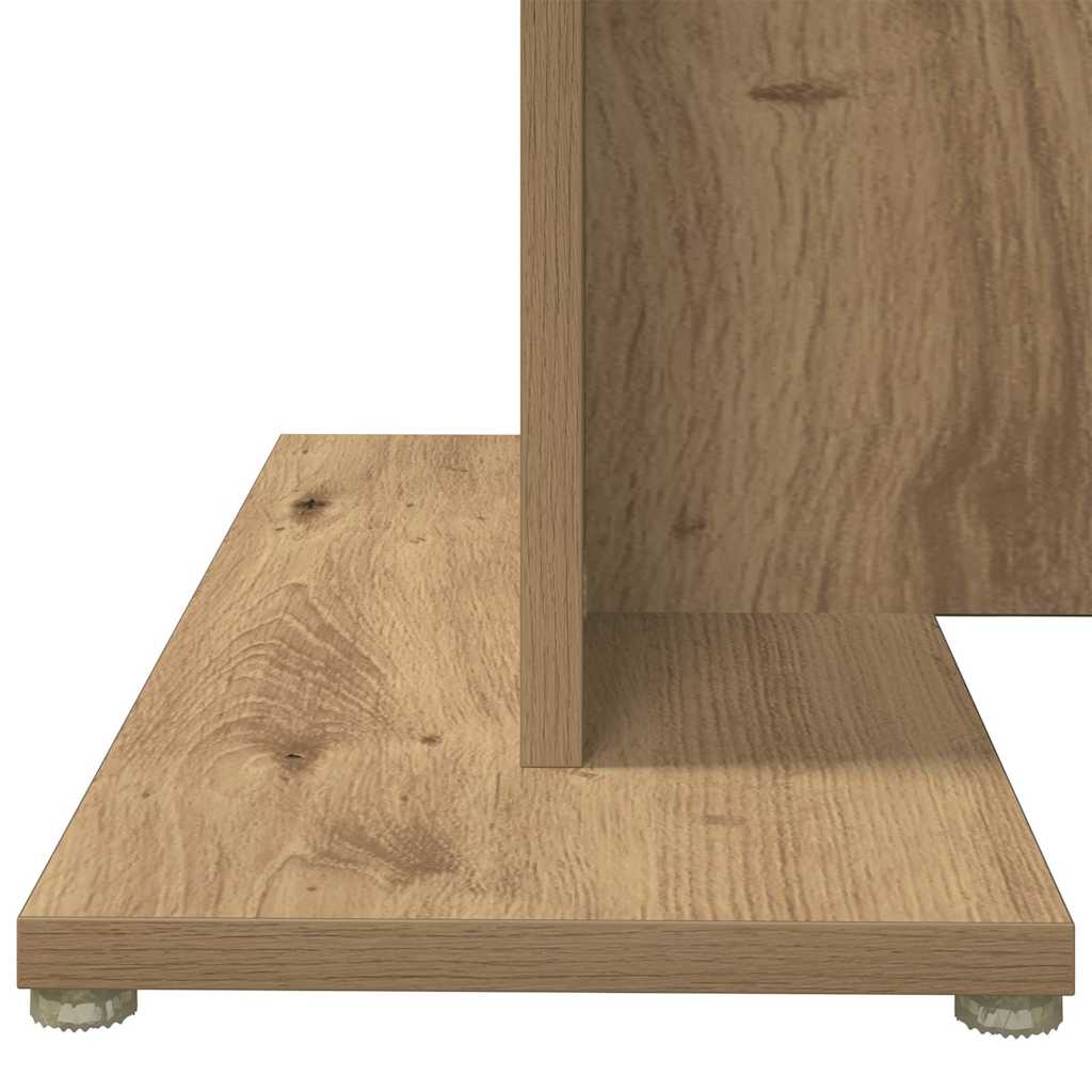 Table à manger chêne artisanal 110 x 60 x 75 cm bois ingénierie - XIOS