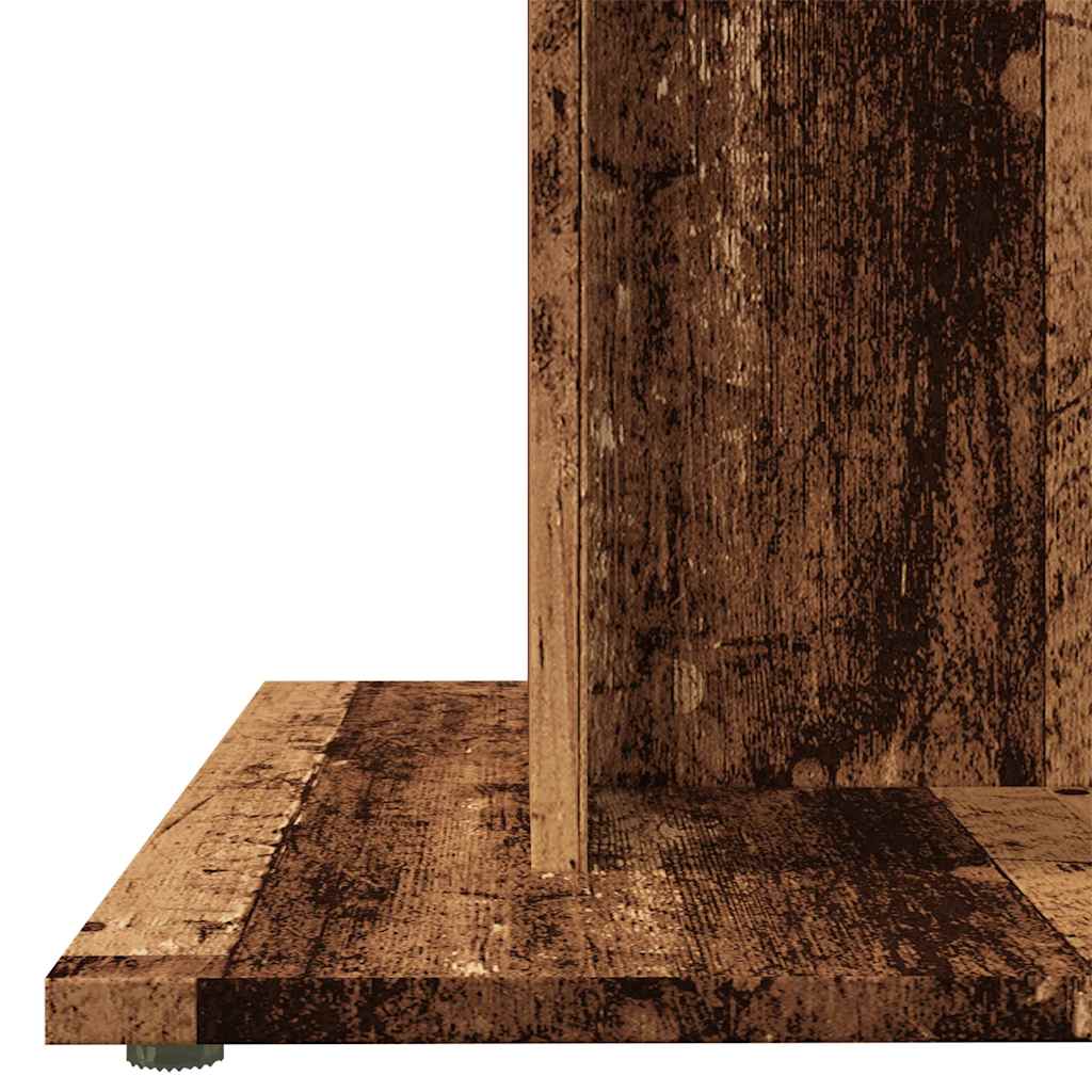 Table à manger vieux bois 80 x 80 x 75 cm bois d'ingénierie - XIOS