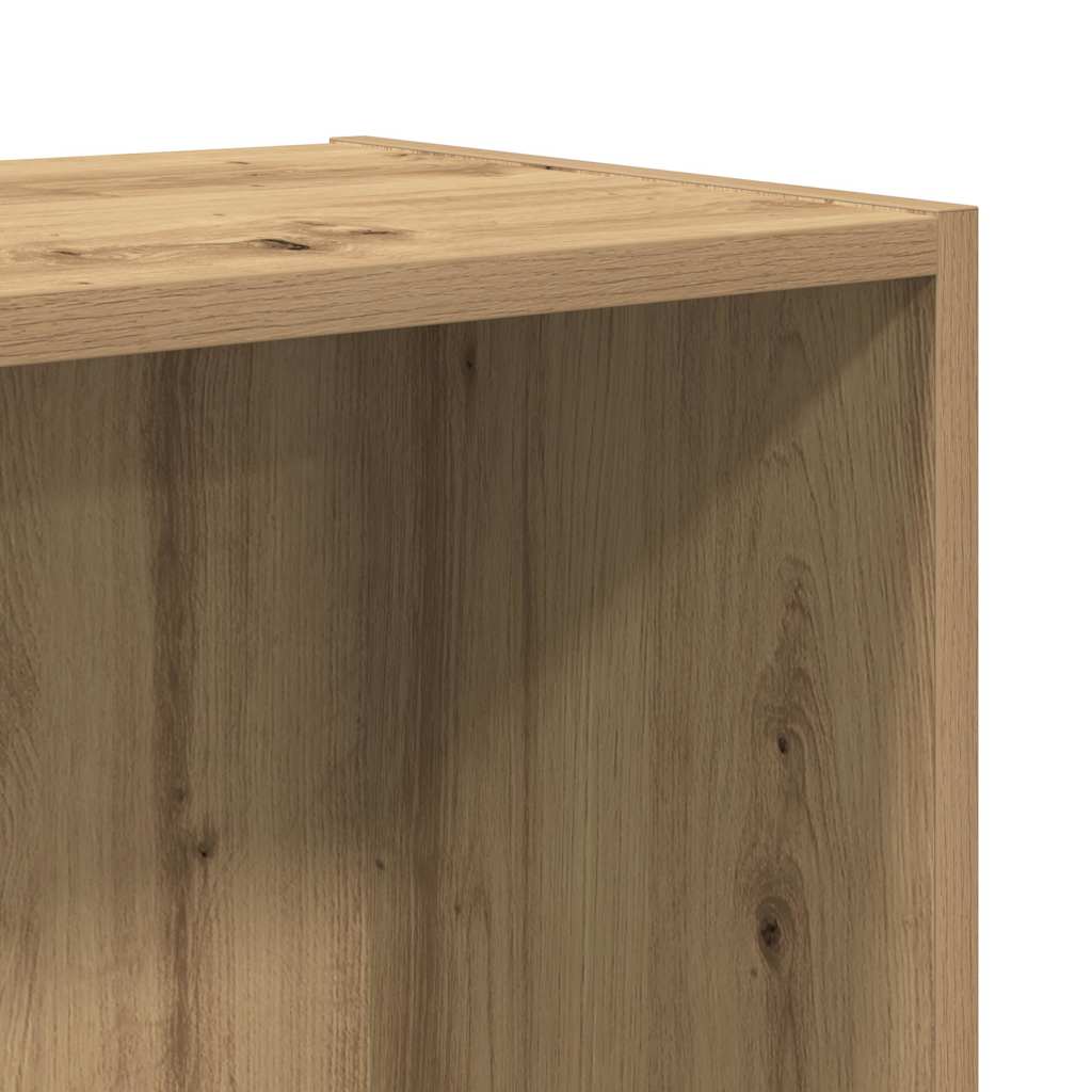 Bibliothèque/Meuble TV vieux bois 36x30x143cm bois d'ingénierie - XIOS