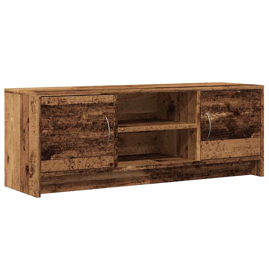 Meuble TV vieux bois 102x30x37,5 cm bois d'ingénierie - XIOS