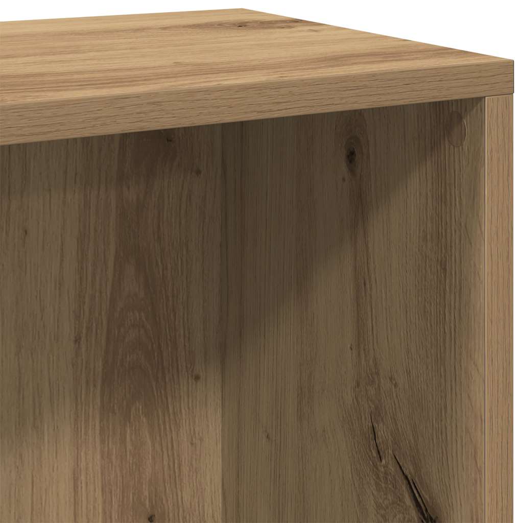Bibliothèque/Buffet chêne artisanal 66x30x98 cm bois ingénierie - XIOS