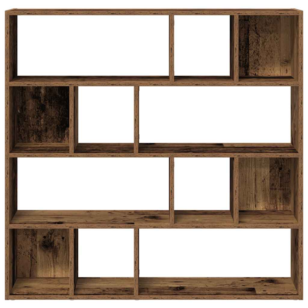Bibliothèque/Séparateur de pièce vieux bois 105x24x102 cm - XIOS