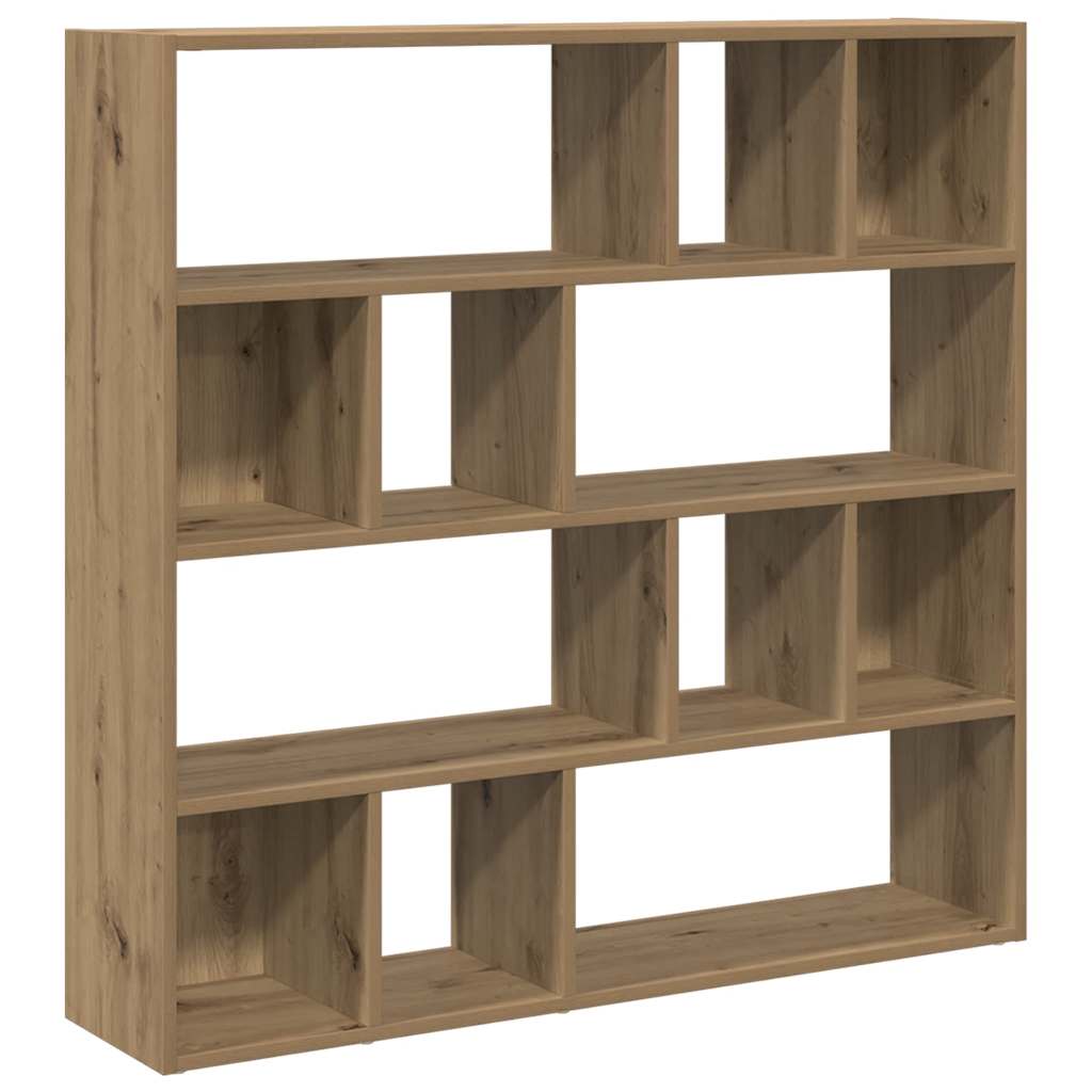 Bibliothèque/Séparateur de pièce chêne artisanal 105x24x102 cm - XIOS