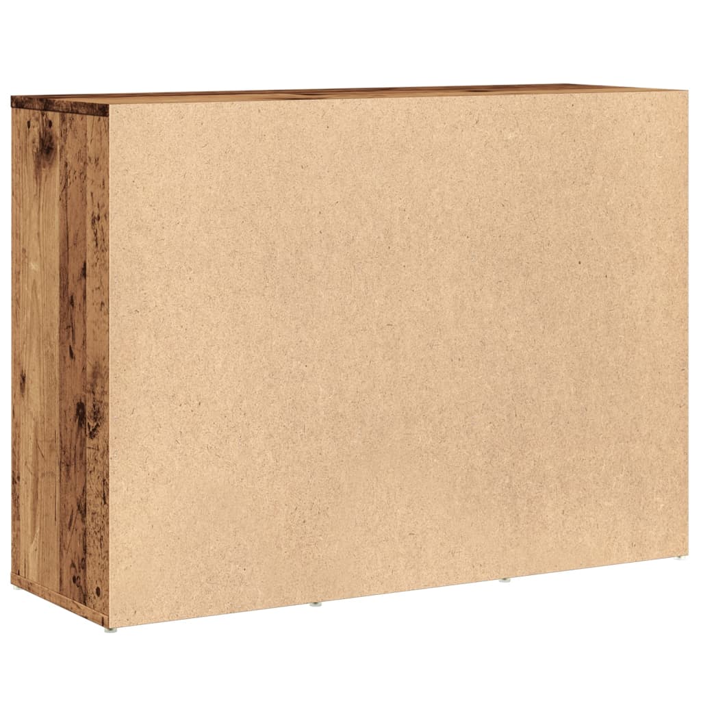 Buffet vieux bois 88x30x64 cm bois d'ingénierie - XIOS