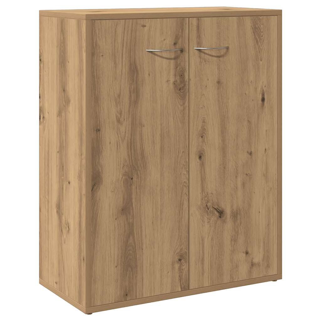 Buffet chêne artisanal 60x30x75 cm bois d'ingénierie - XIOS
