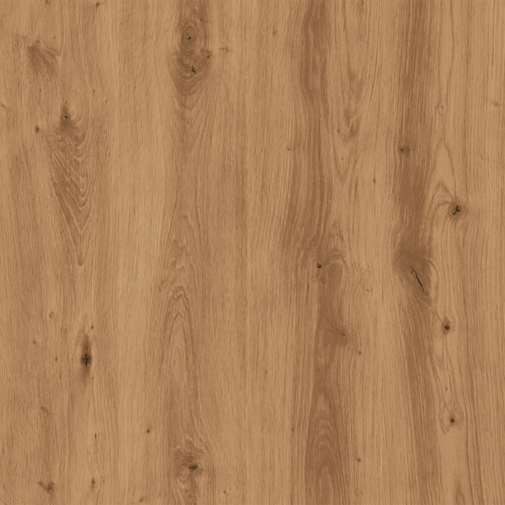 Bibliothèque chêne artisanal 60x24x76 cm bois d'ingénierie - XIOS