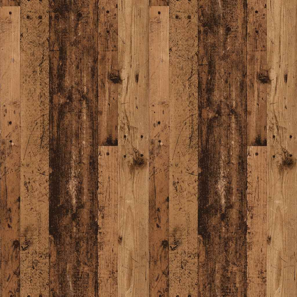 Bureau d'angle vieux bois 200,5x50x76 cm bois d'ingénierie - XIOS