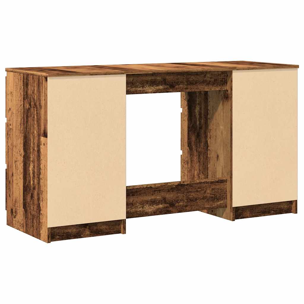 Bureau vieux bois 140x50x77 cm bois d'ingénierie - XIOS