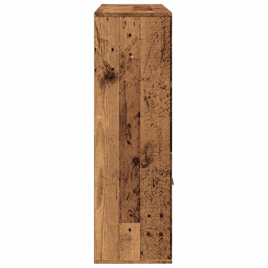 Meuble vieux bois 98x29x97,5 cm bois d'ingénierie - XIOS