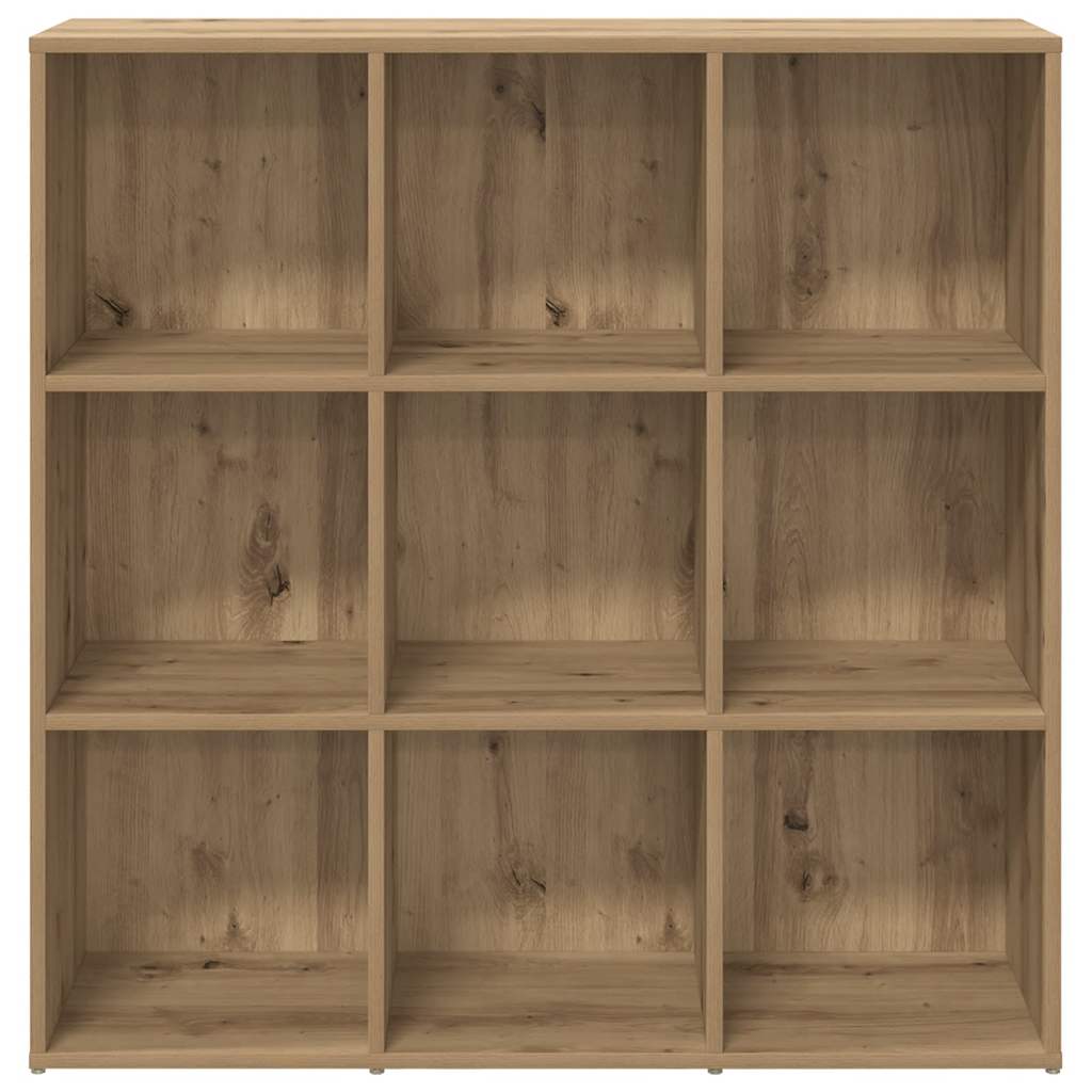 Armoire à livres chêne artisanal 98x29x97,5 cm - XIOS