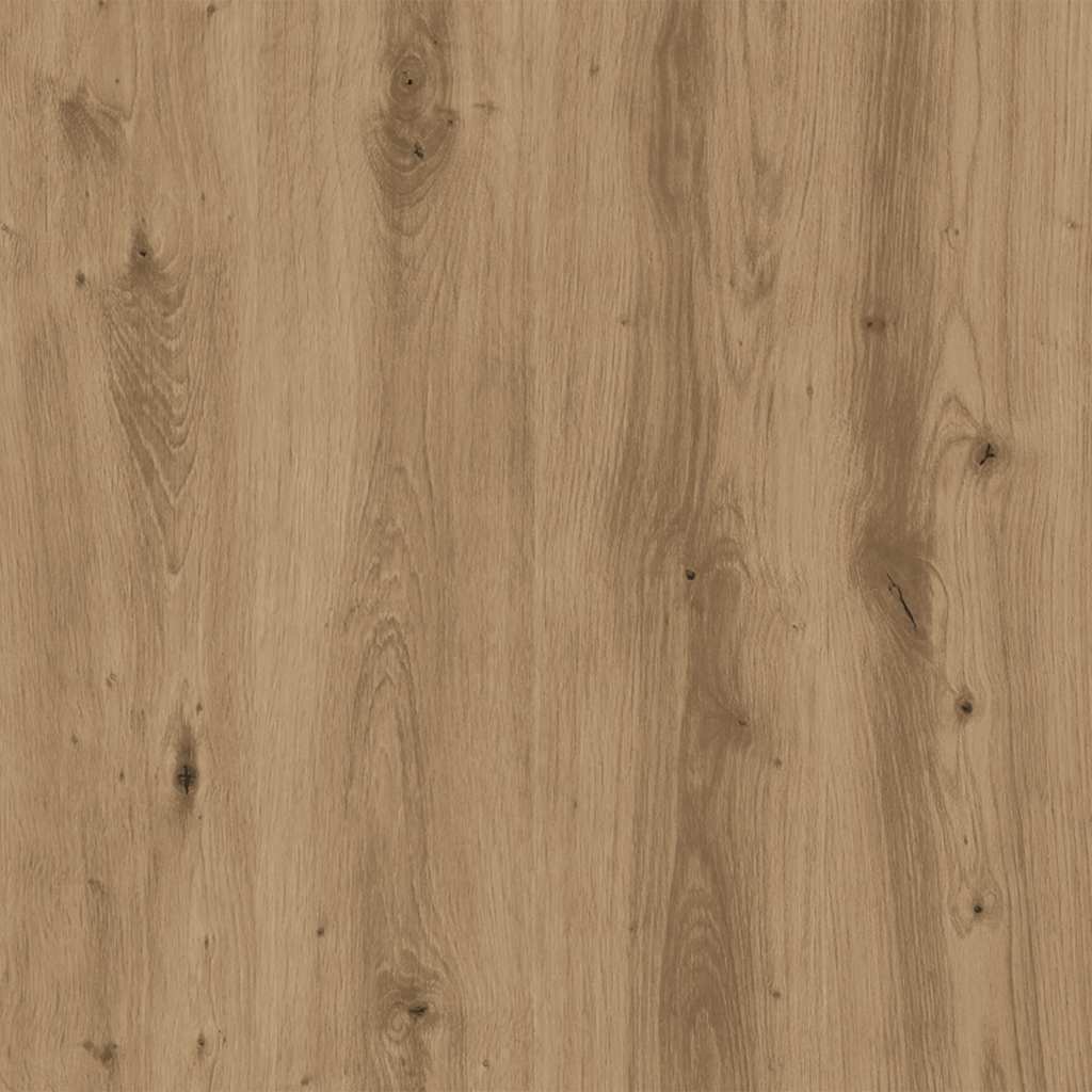 Meuble TV chêne artisanal 120x34x37 cm bois d'ingénierie - XIOS
