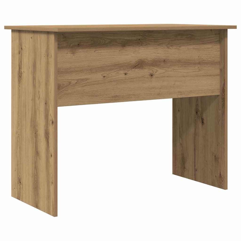 Bureau chêne artisanal 90x50x74 cm bois d'ingénierie - XIOS