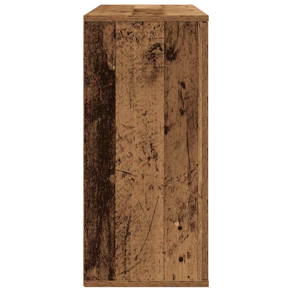 Buffet vieux bois 90x29,5x65 cm bois d'ingénierie - XIOS