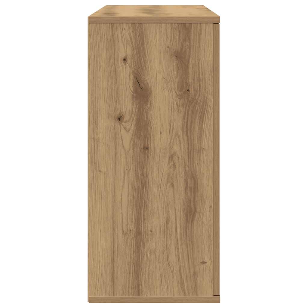 Buffet chêne artisanal 90x29,5x65 cm bois d'ingénierie - XIOS