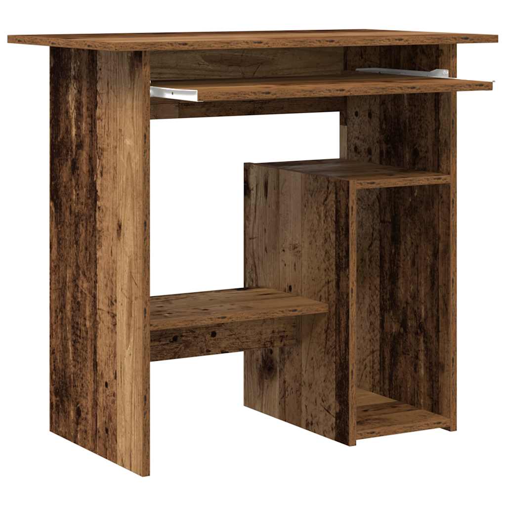 Bureau vieux bois 80x45x74 cm bois d'ingénierie - XIOS