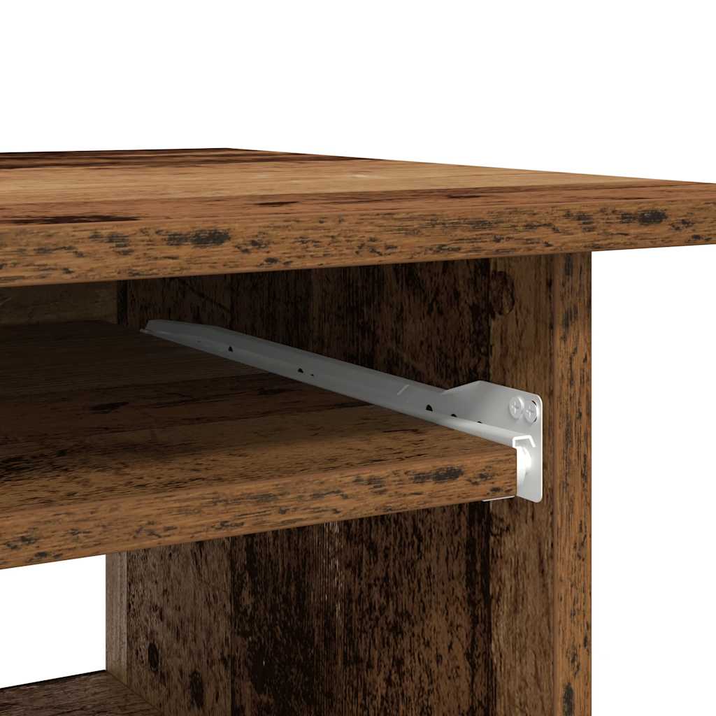 Bureau vieux bois 80x45x74 cm bois d'ingénierie - XIOS