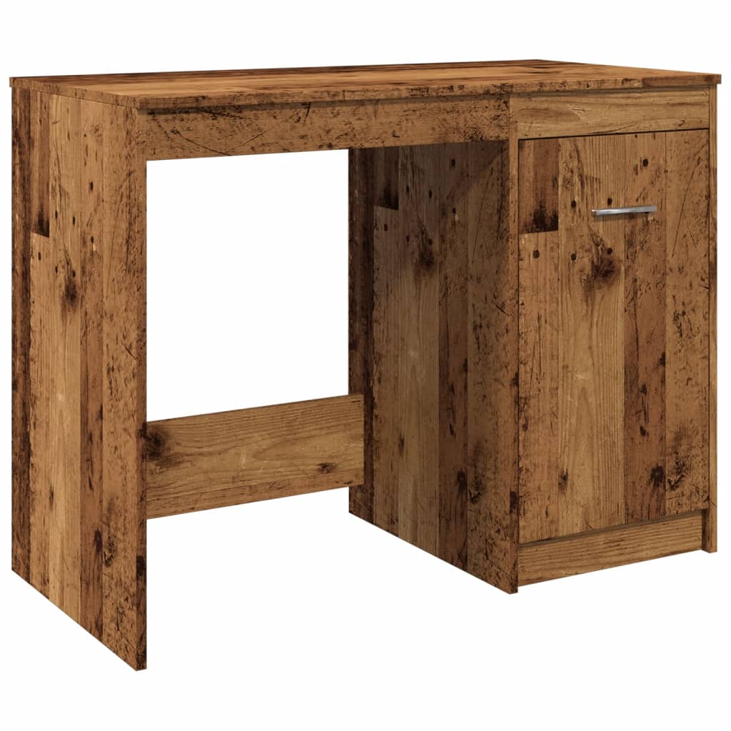 Bureau vieux bois 100x50x76 cm bois d'ingénierie - XIOS