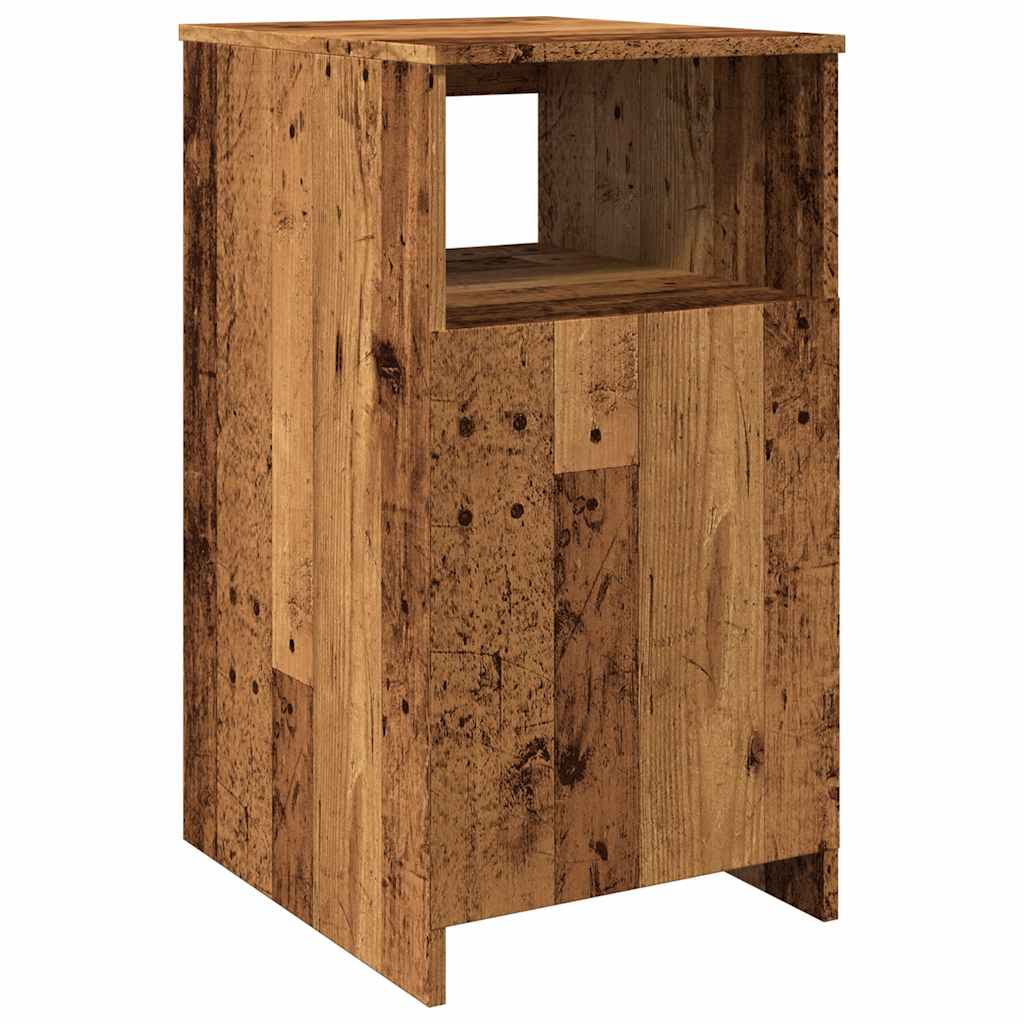 Armoire à tiroirs vieux bois 40x50x76 cm bois d'ingénierie - XIOS