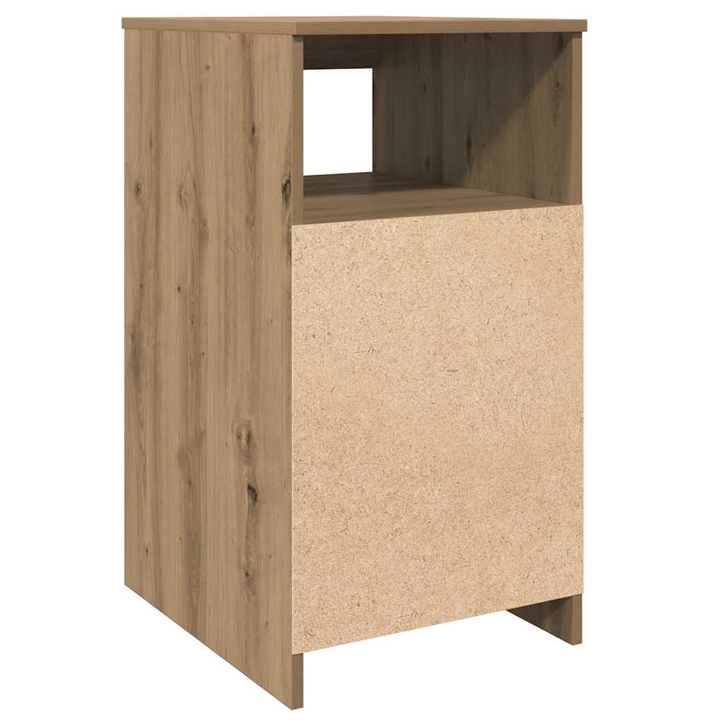 Commode chêne artisanal 40x50x76 cm bois d'ingénierie - XIOS