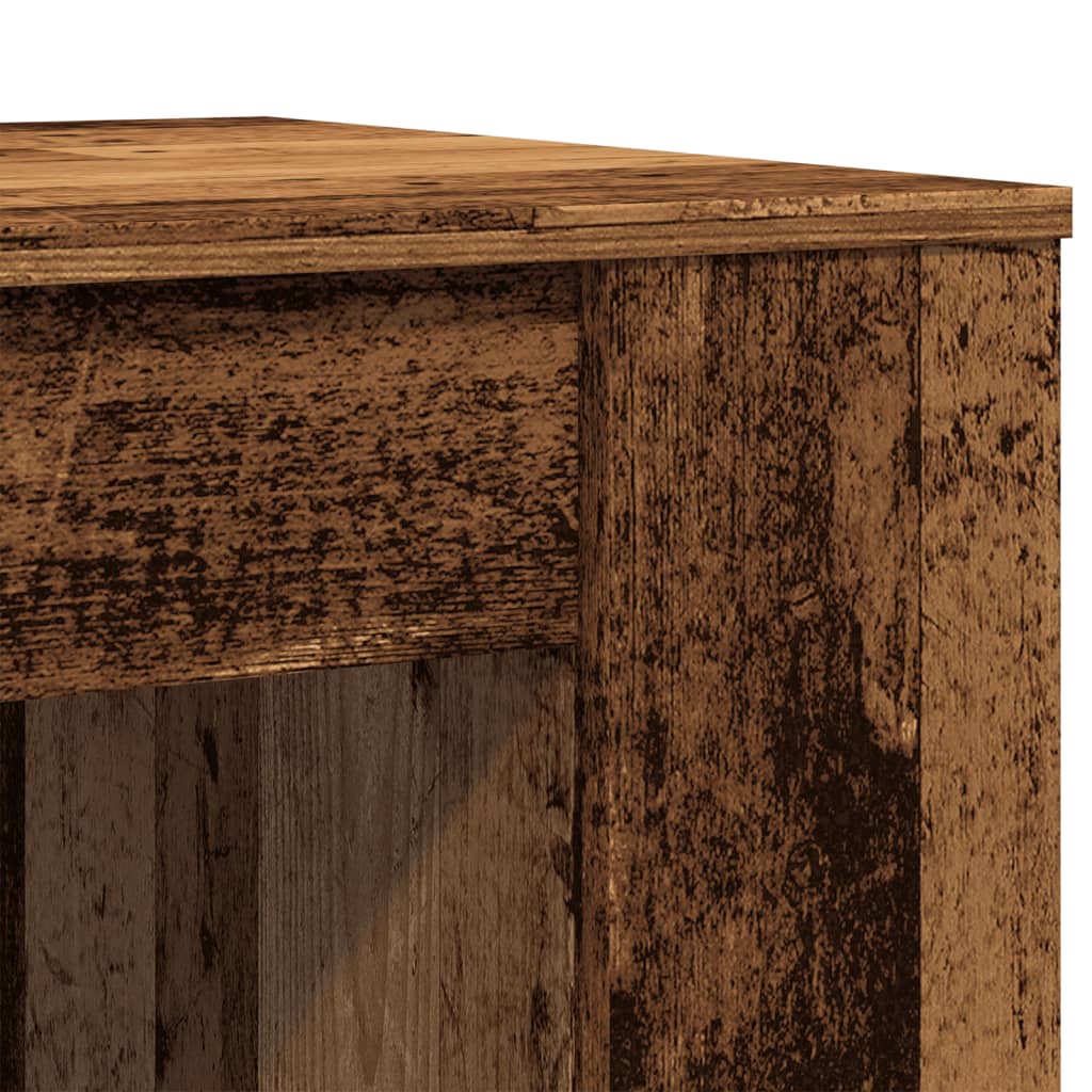 Table basse vieux bois 102x55x42 cm bois d'ingénierie - XIOS