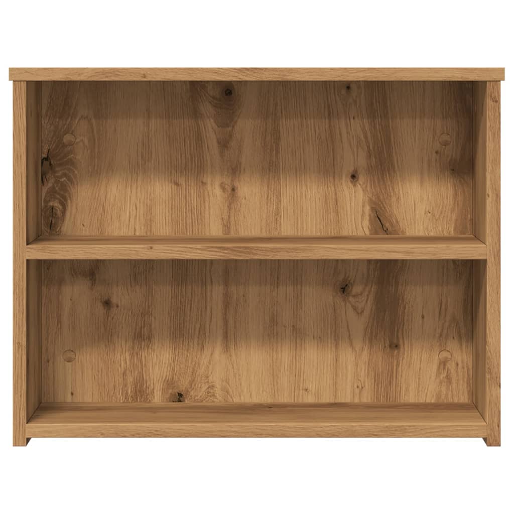 Table basse chêne artisanal 102x55x42 cm bois d'ingénierie - XIOS