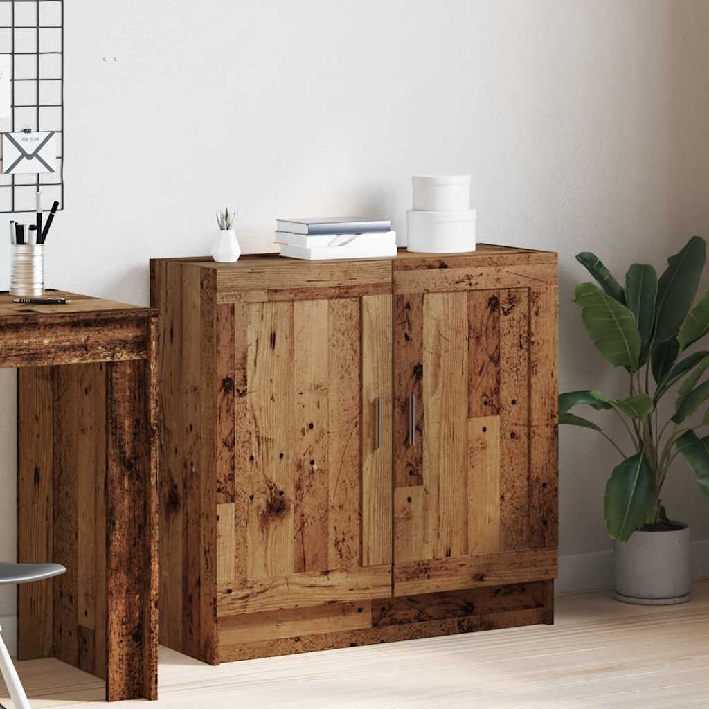 Meuble vieux bois 82,5x30,5x80 cm bois d'ingénierie - XIOS