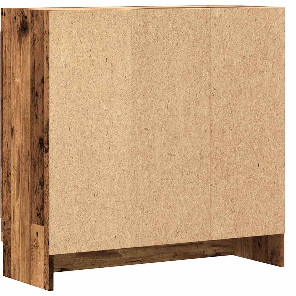 Meuble vieux bois 82,5x30,5x80 cm bois d'ingénierie - XIOS