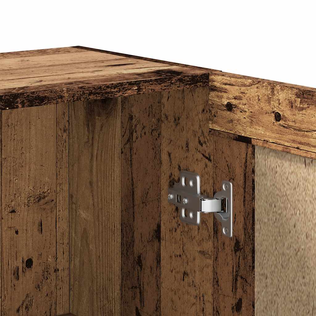 Meuble vieux bois 82,5x30,5x80 cm bois d'ingénierie - XIOS