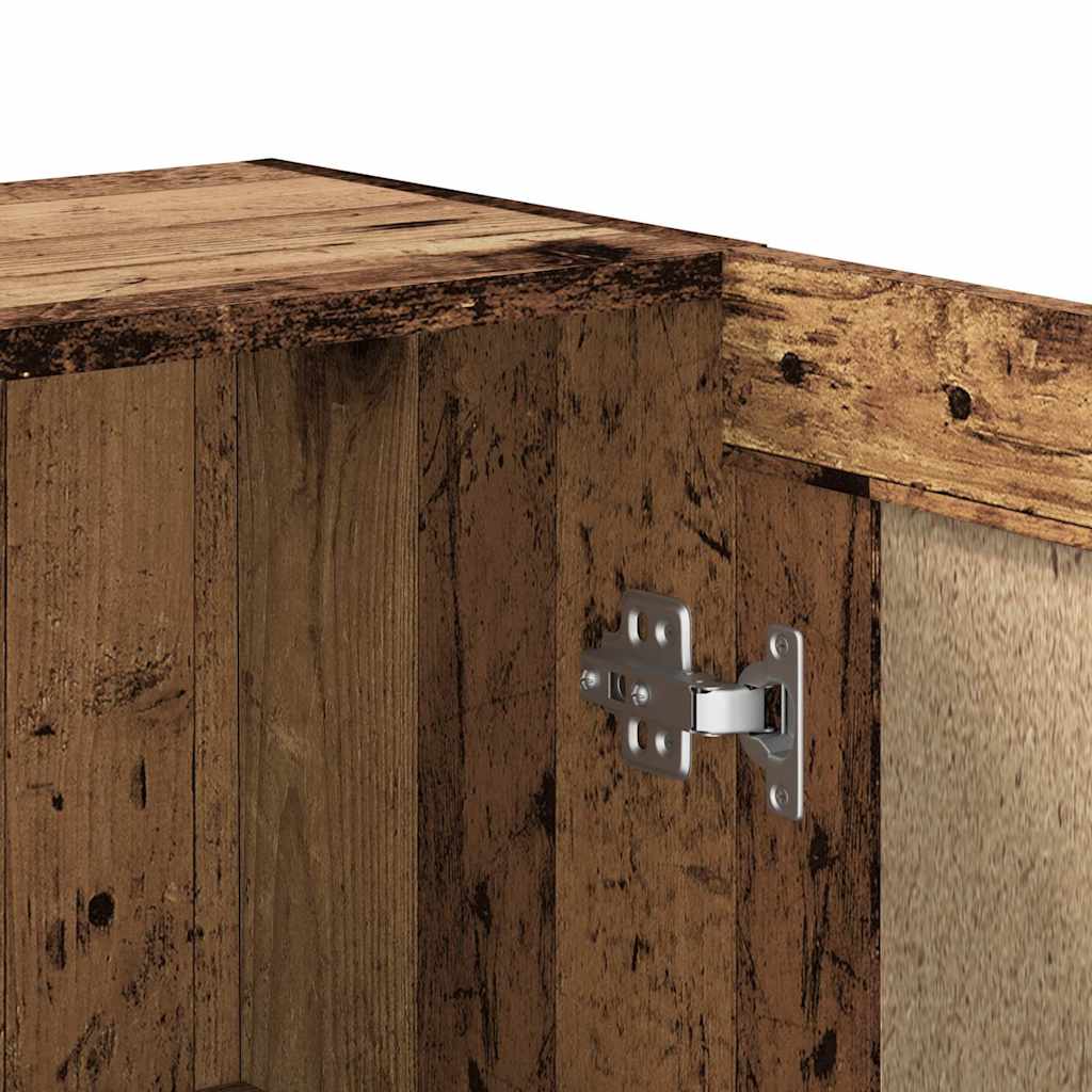 Meuble vieux bois 82,5x30,5x80 cm bois d'ingénierie - XIOS