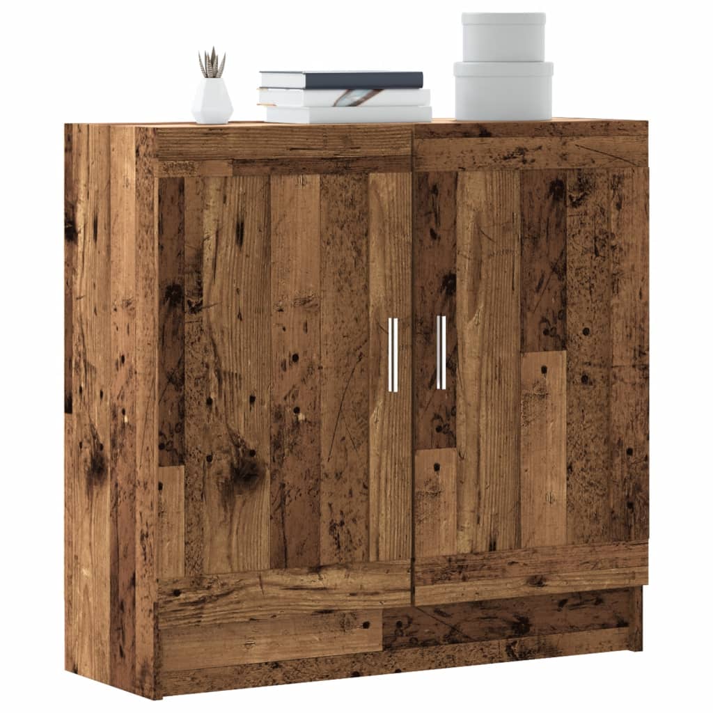 Meuble vieux bois 82,5x30,5x80 cm bois d'ingénierie - XIOS