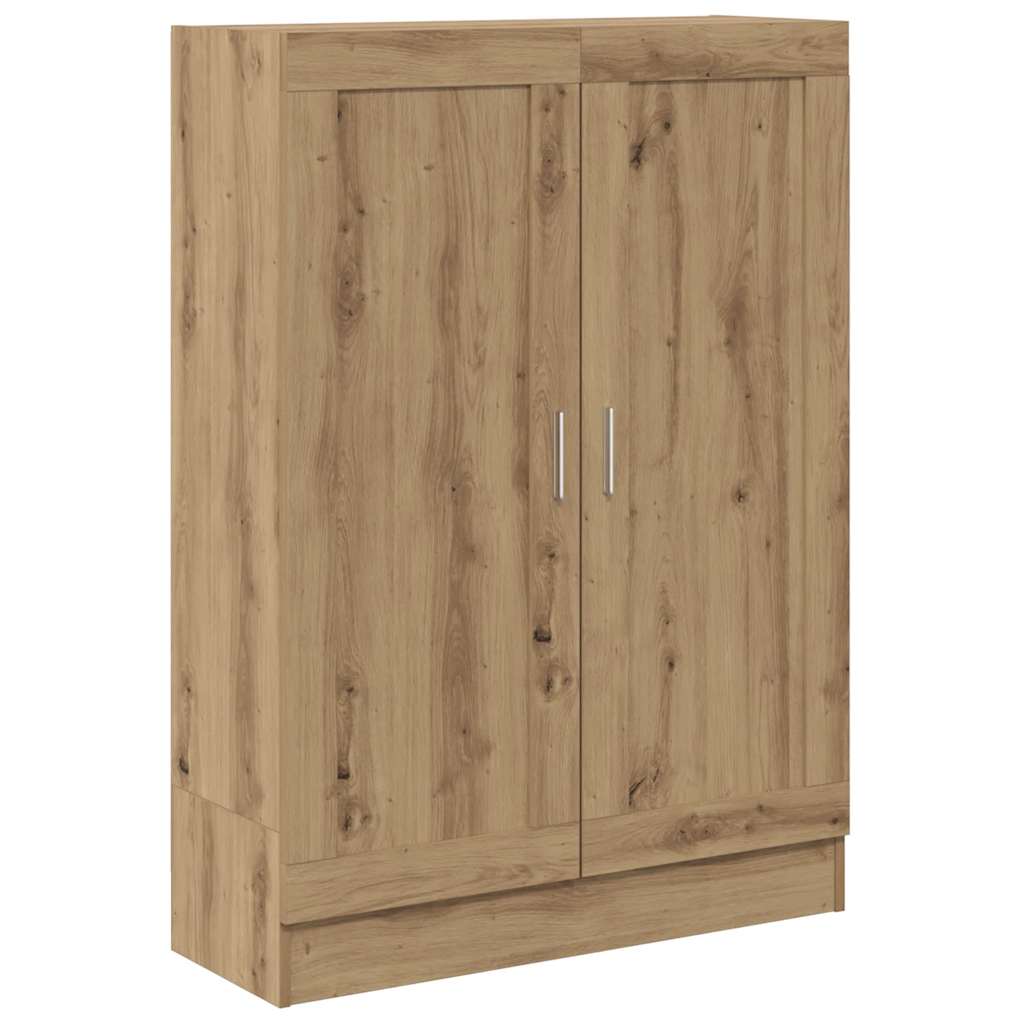 Bibliothèque chêne artisanal 82,5x30,5x115 cm bois d'ingénierie - XIOS