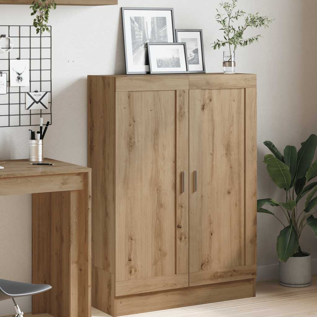 Bibliothèque chêne artisanal 82,5x30,5x115 cm bois d'ingénierie - XIOS